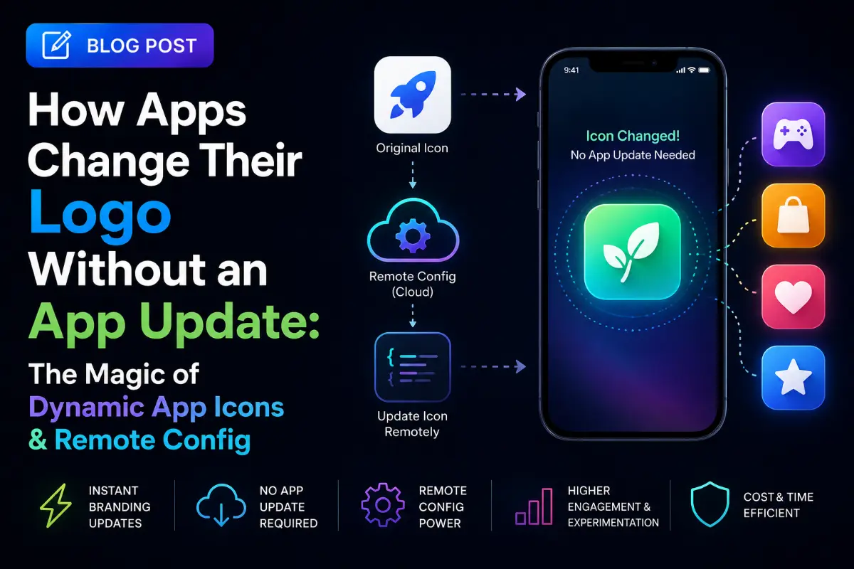 How Apps Change Their Logo Without an App Update: The Magic of Dynamic App Icons & Remote Config